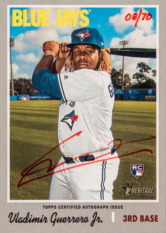 シングルカード 2019 Topps Ch Pri Ref Vladimir Guerrero Graded 2019 Topps Vladimir Guerrero Jr #NNO Missing No